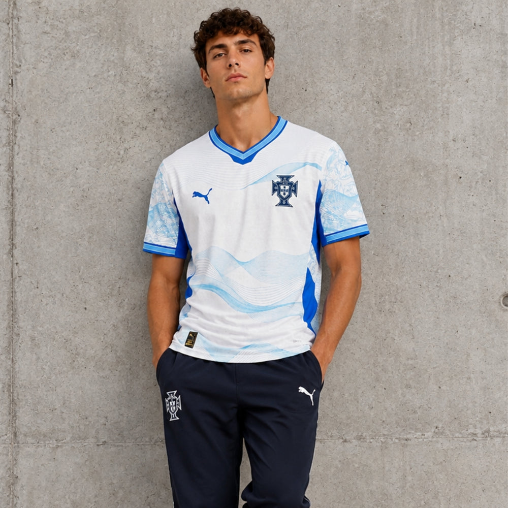 Portugal Édition Spéciale 26/27 - Coupe du Monde 2026 - Blanc et Bleu