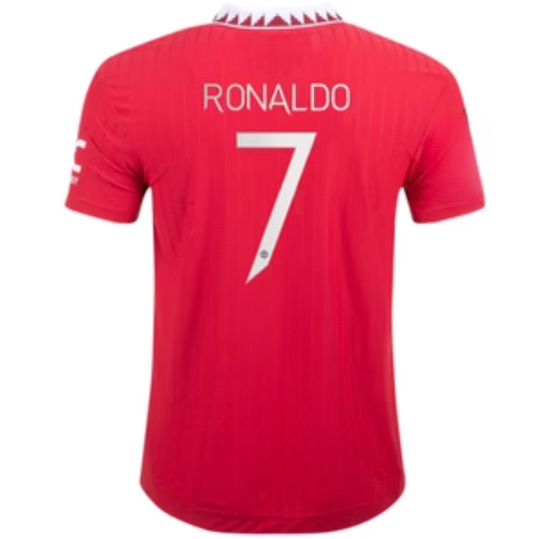 Manchester United Home 22/23 - Ronaldo 7 - Back view