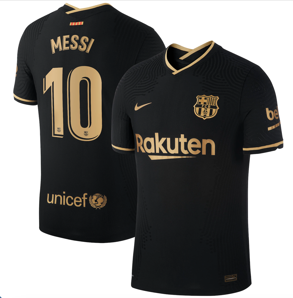 Barcelona Away 21/22 - Messi 10