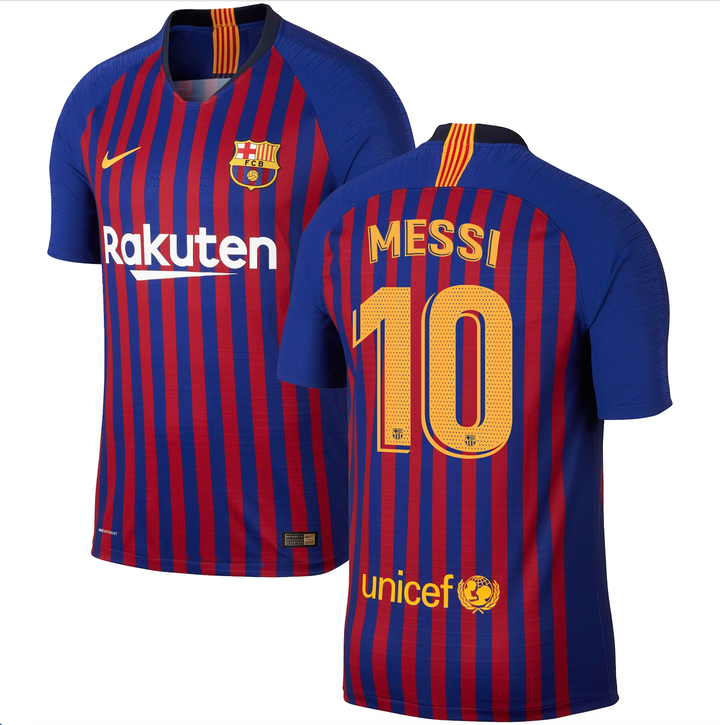 Barcelone Domicile 18/19 - Messi 10