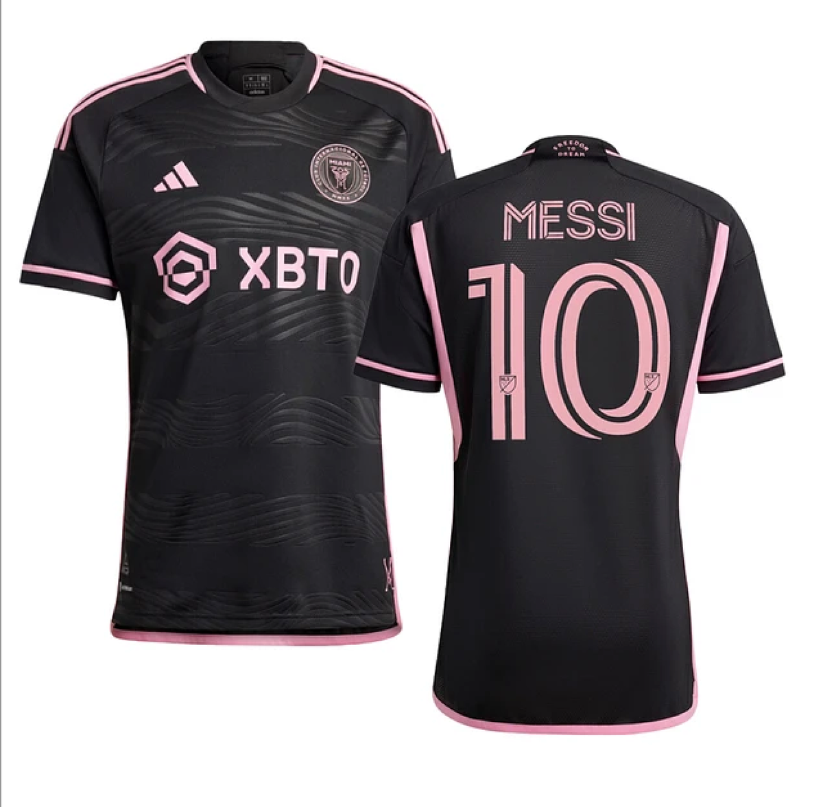 Inter Miami Extérieur 23/24 - Messi 10 - Vue de face