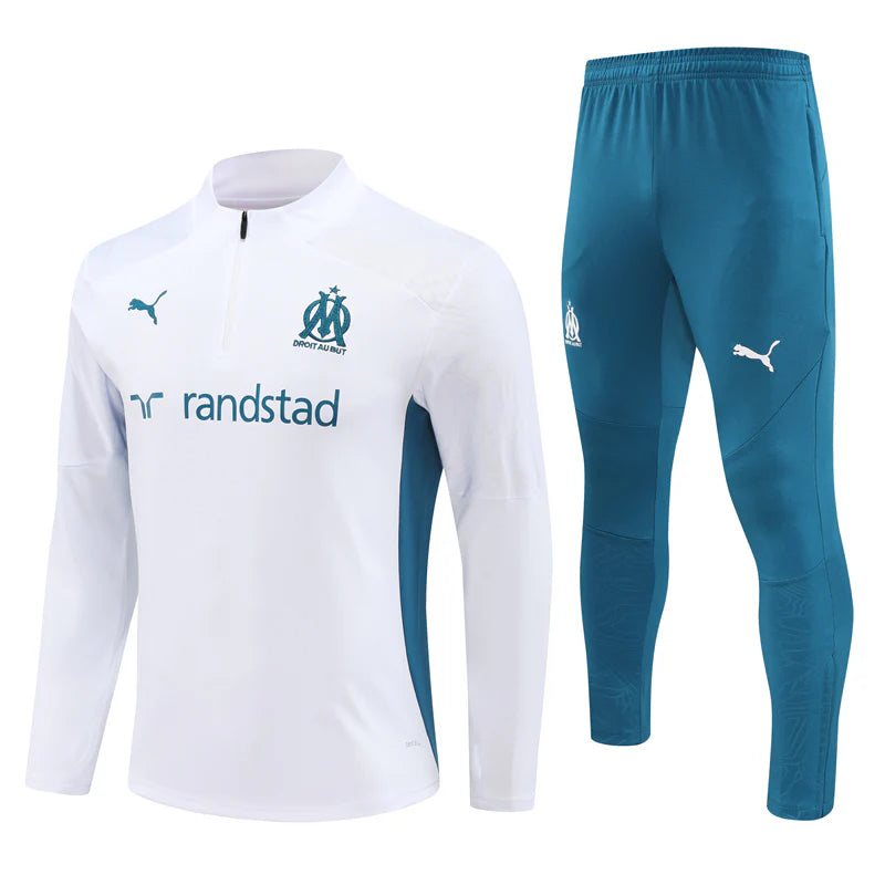 Olympique de Marseille 2024/25 - Tracksuit - 1/2 Zip