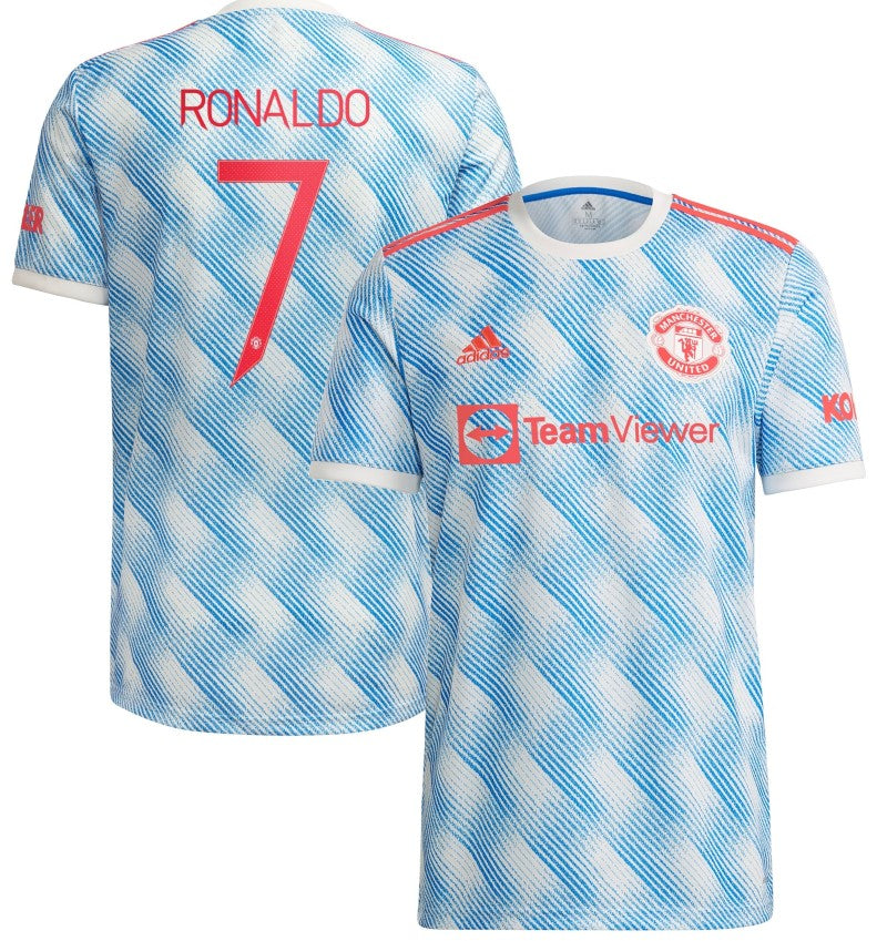 Manchester United Away 21/22 - Ronaldo 7 - Back view