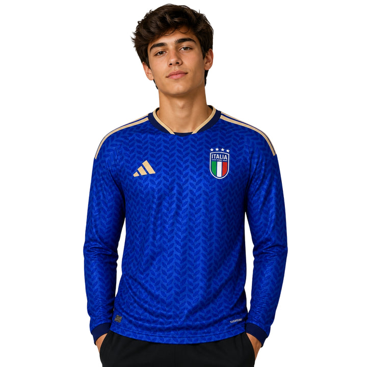 Italie Domicile 26/27 - Coupe du Monde 2026 - Manches Longues - Version Joueur