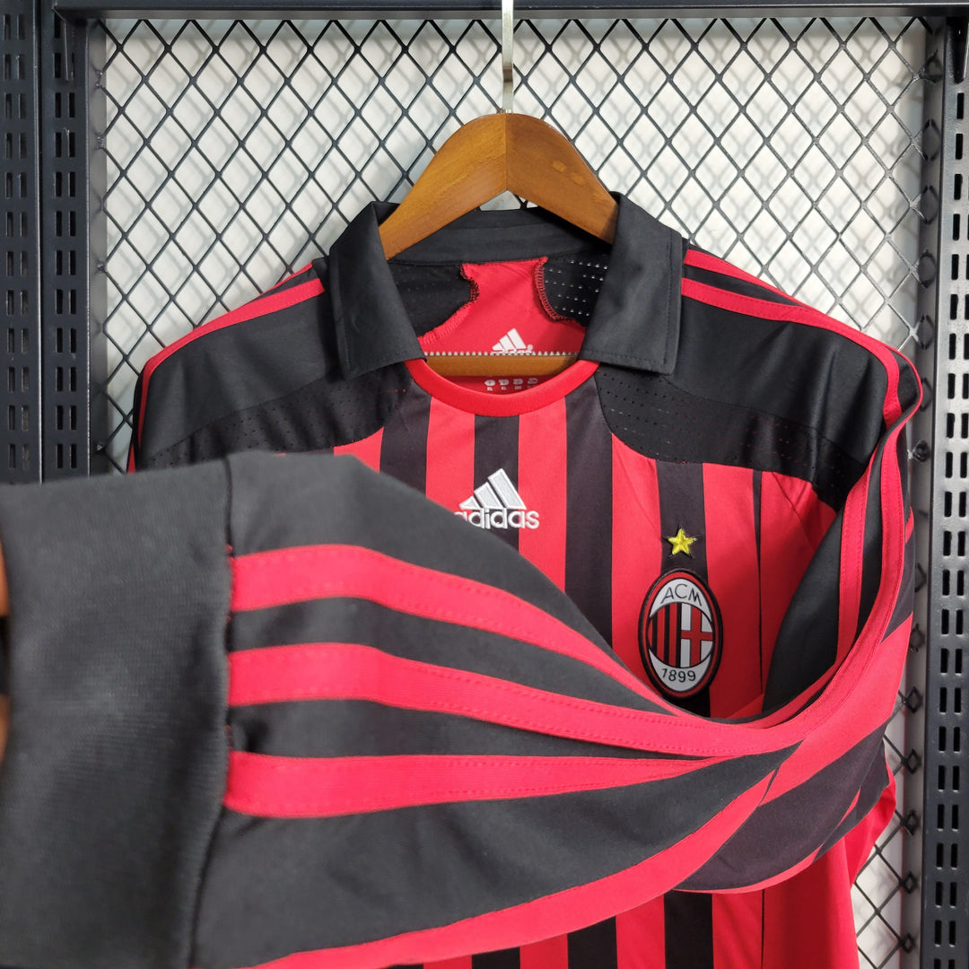 AC Milan Domicile 07/08 - Manches Longues