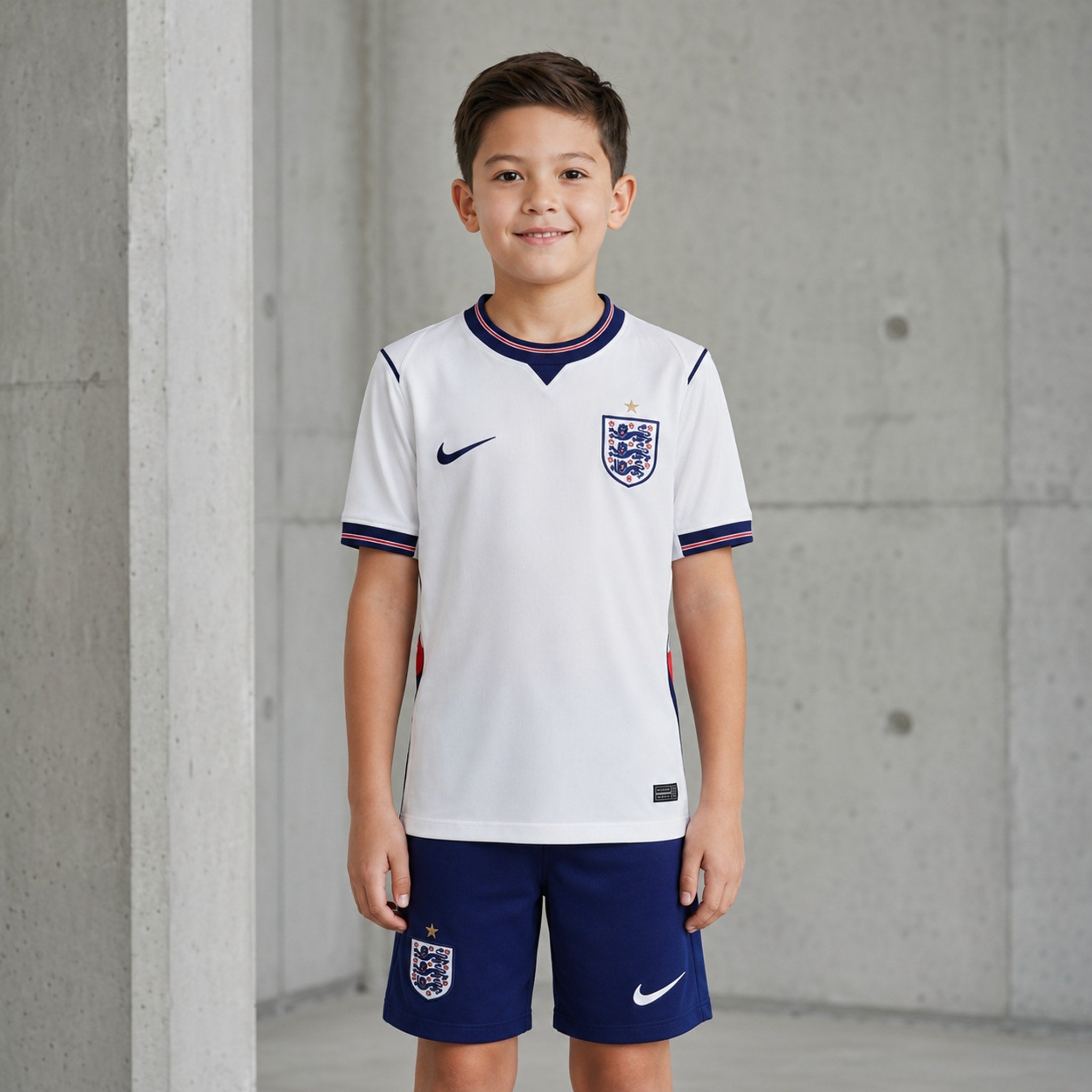 Angleterre - Kit Domicile 26/27 - Coupe du Monde 2026, vu de dos