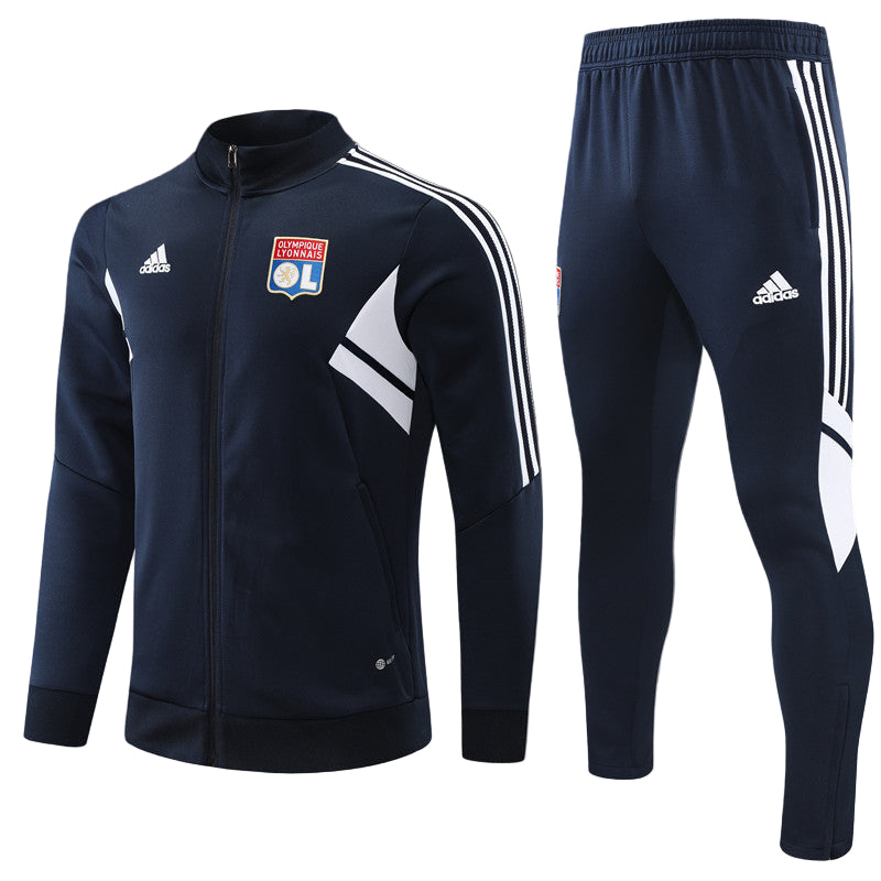 Olympique Lyonnais - Chándal - Cremallera Completa