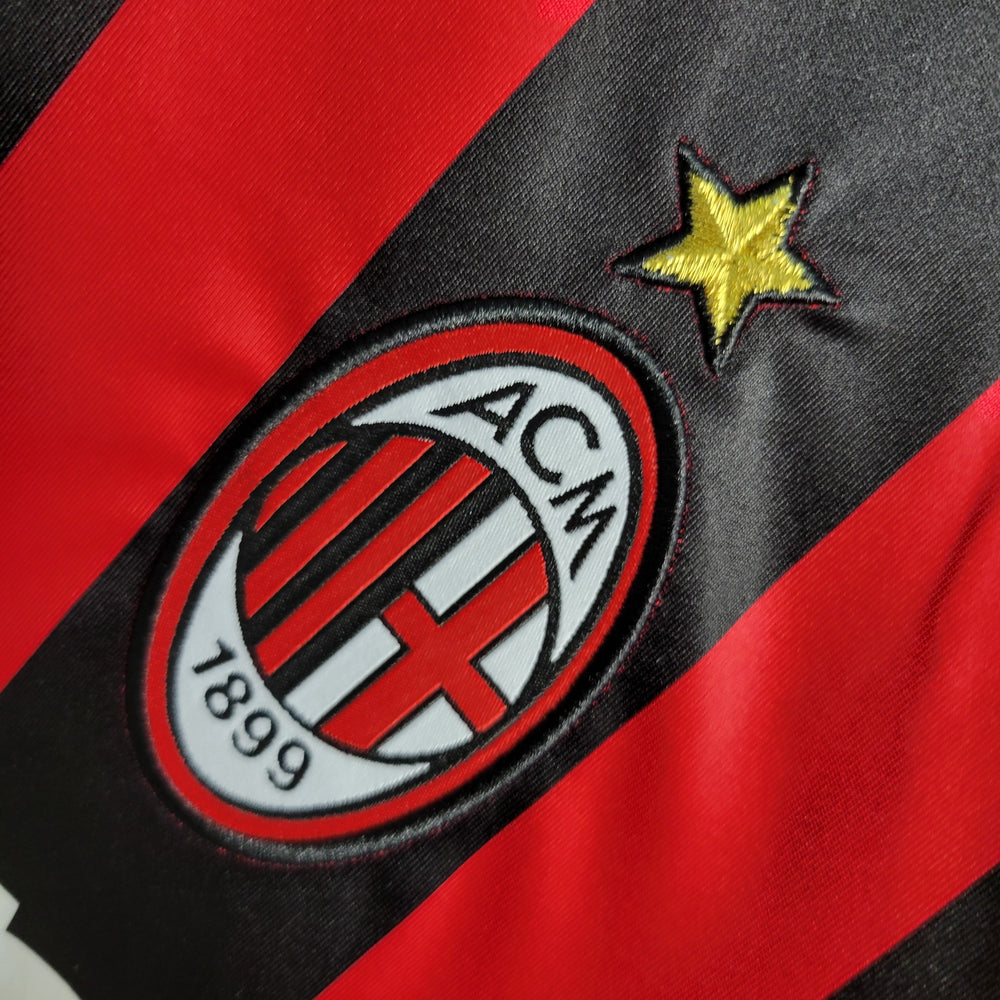 AC Milan Local 06/07 - Manga Larga