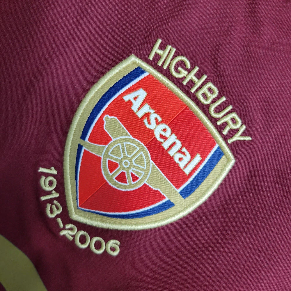 Arsenal Home 05/06 - Long Sleeves