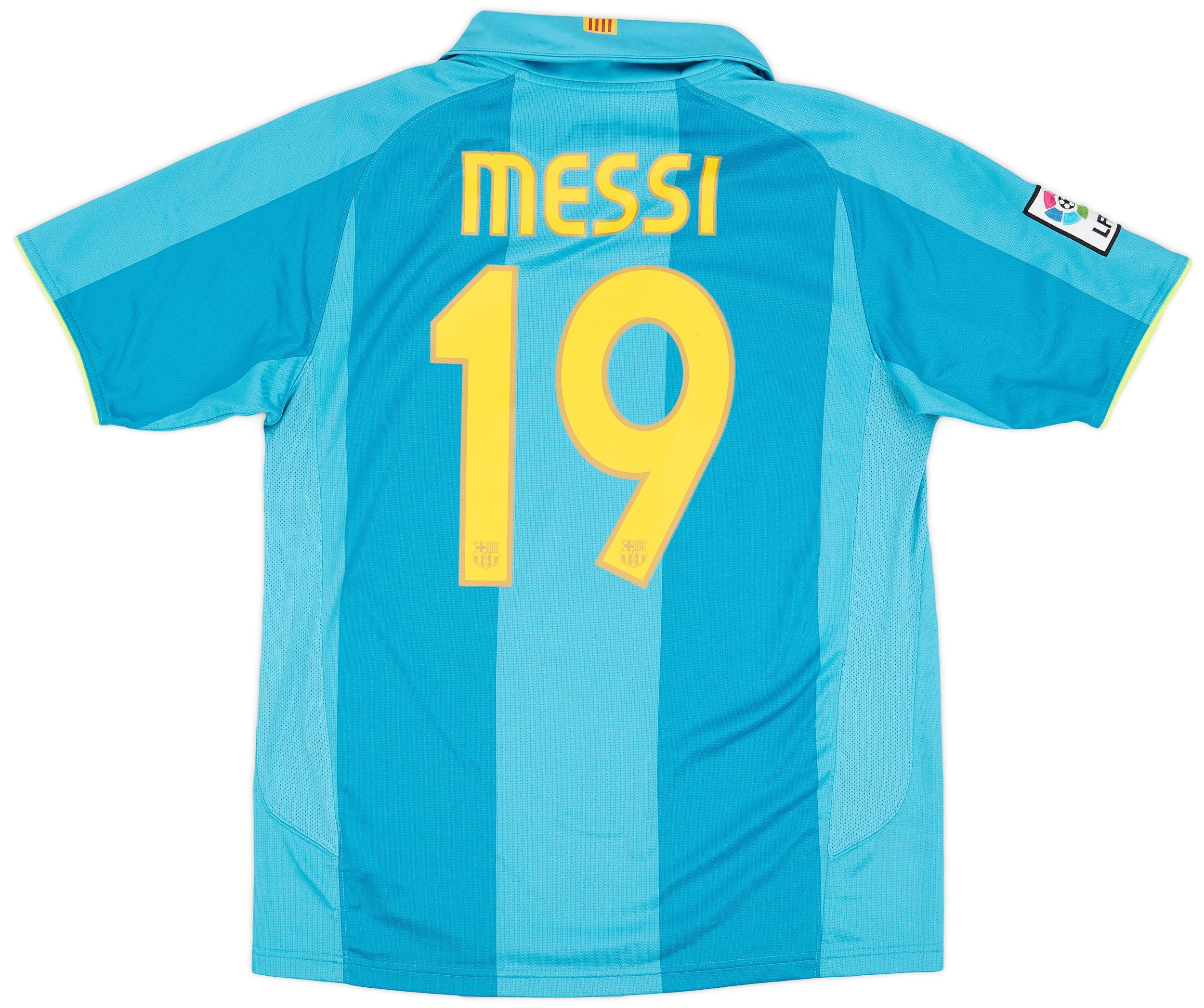 Barcelone Extérieur 07/08 - Messi 19