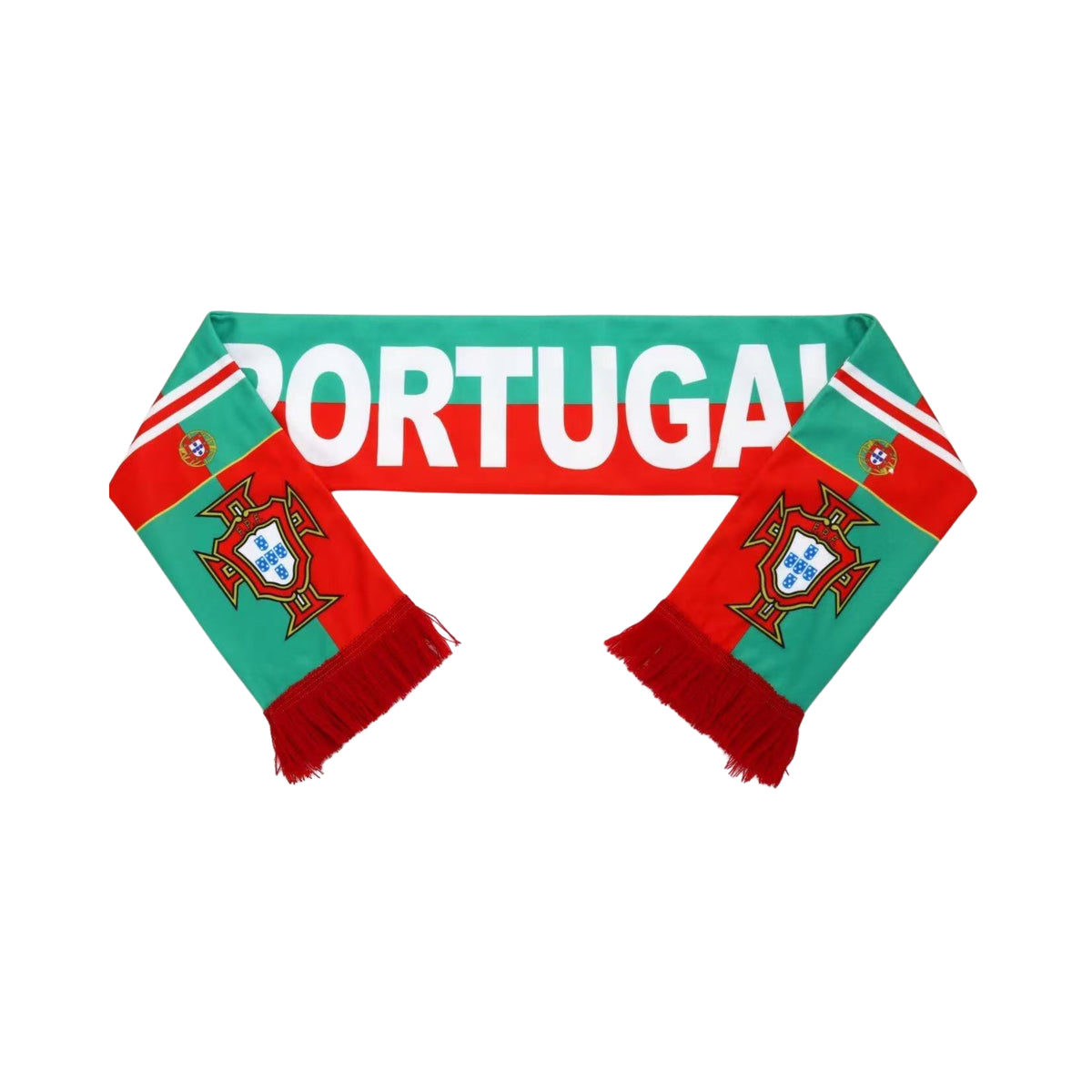 Écharpe - Portugal - Vert et Rouge 2