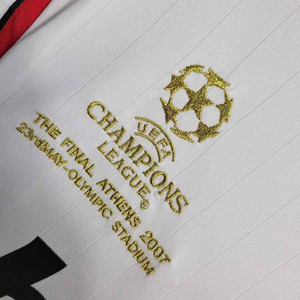 AC Milan Visitante 06/07 - Manga Larga - Final de la Liga de Campeones