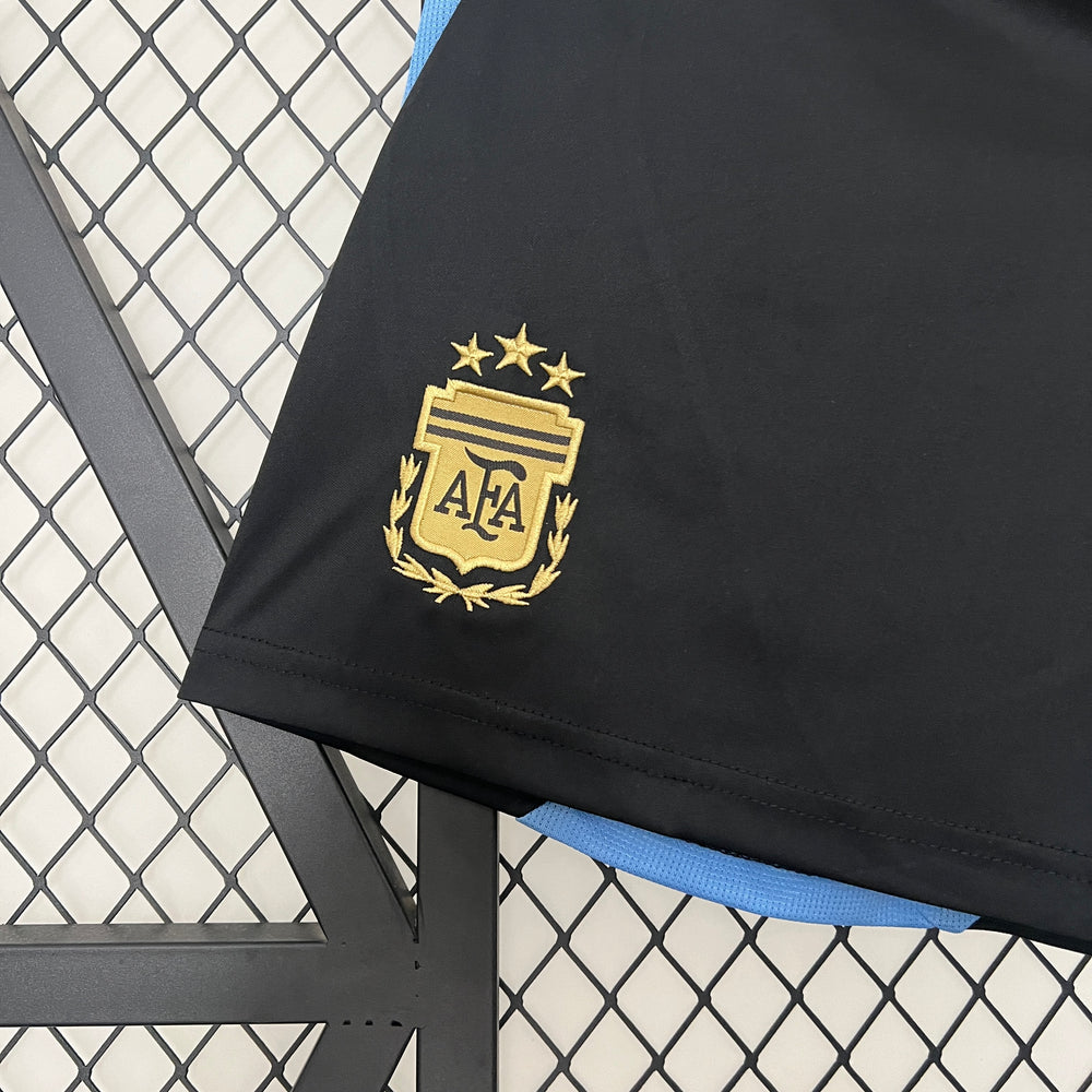 Argentina Away Shorts 24/25 - Black