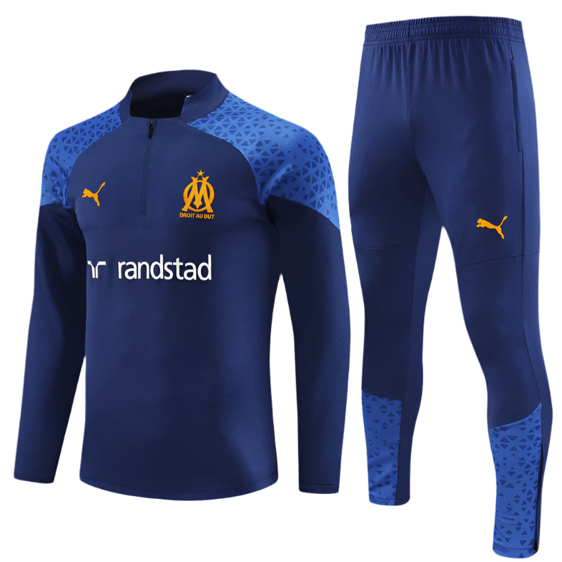 Olympique de Marseille - 1/2 Zip Tracksuit