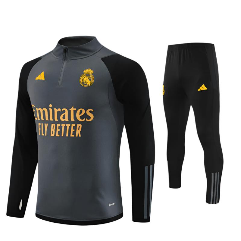 Real Madrid - 1/2 Zip Tracksuit