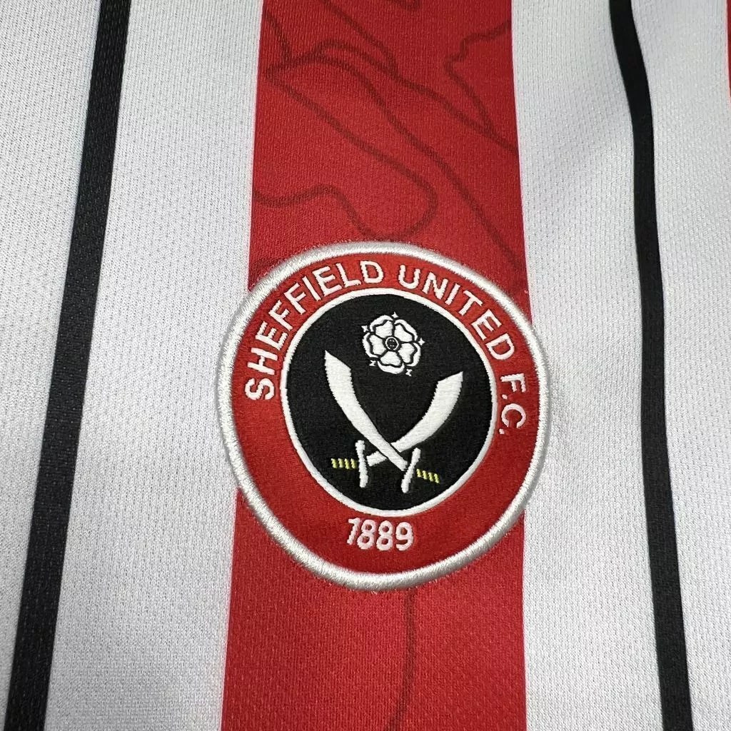 Sheffield United Domicile 24/25 - Détail