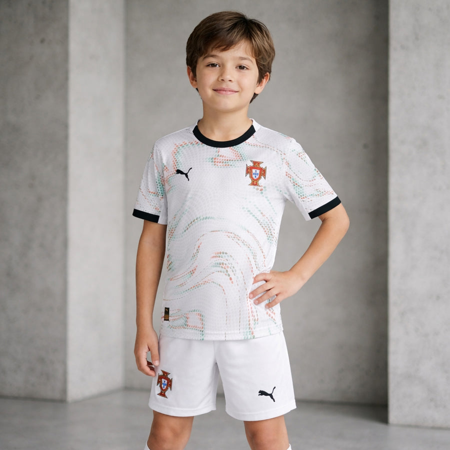 Portugal - Kit Visitante Infantil 25/26 - Liga de Naciones 2025