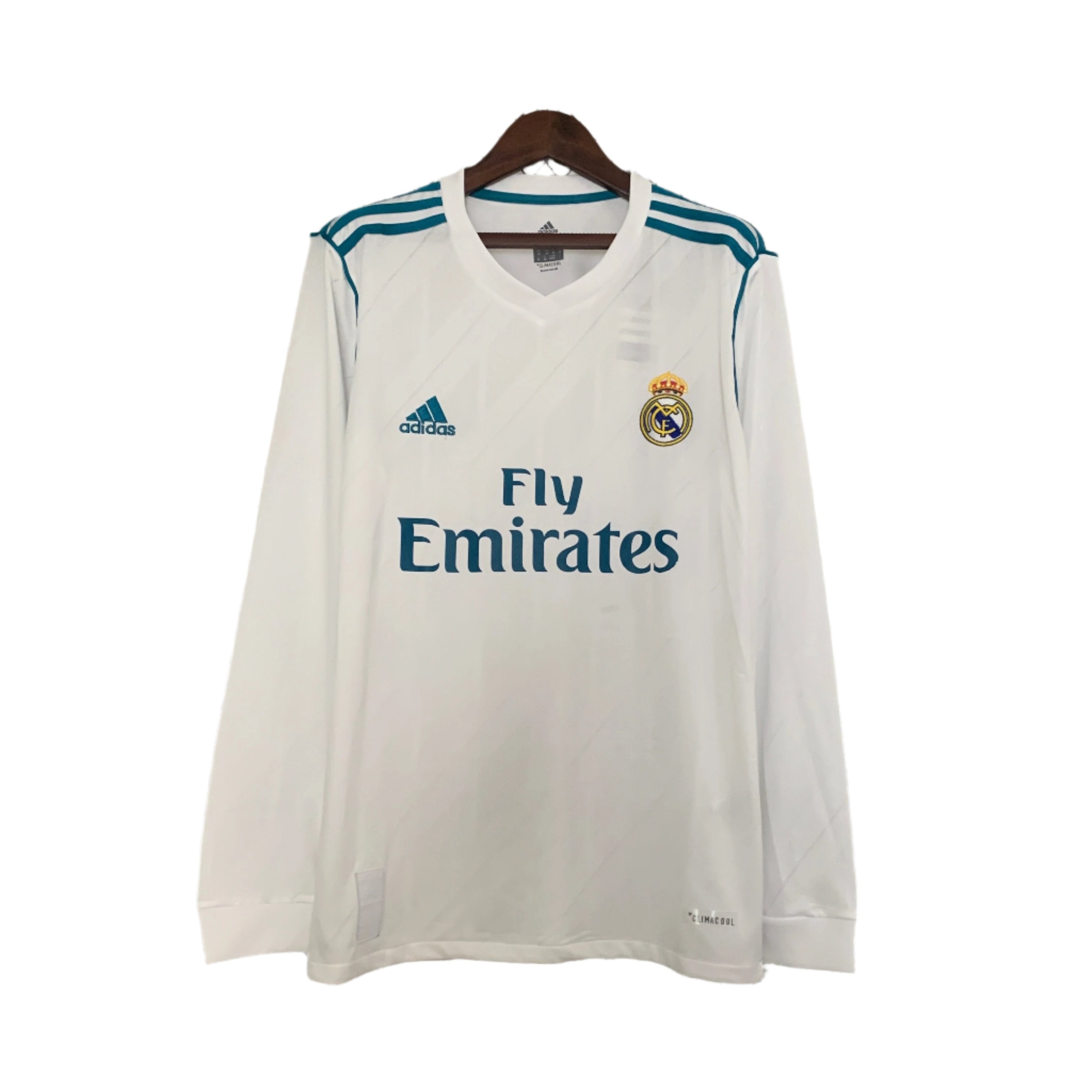 Real Madrid Domicile 17/18 - Manches Longues