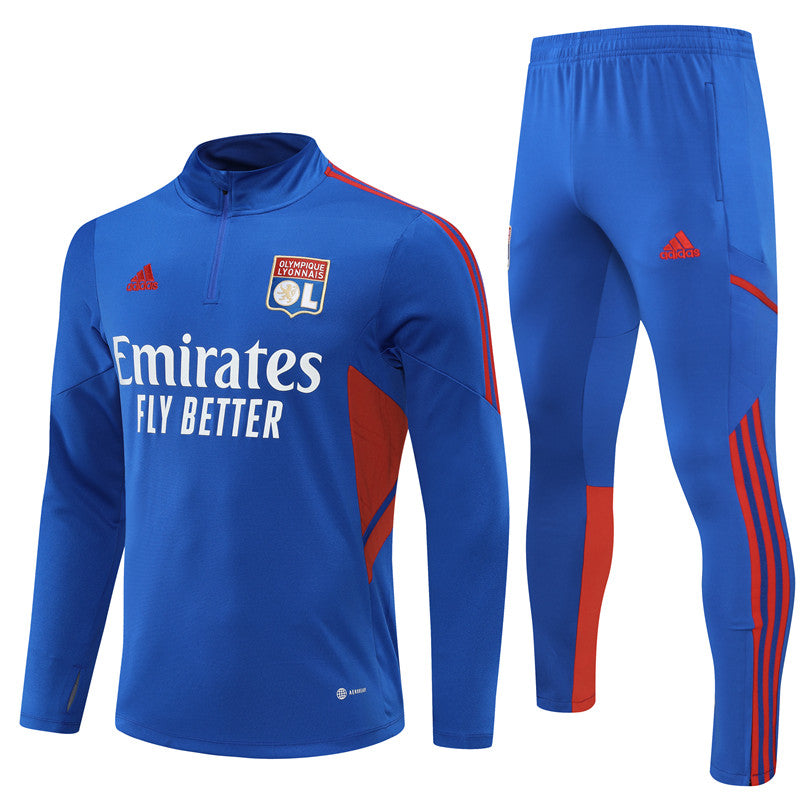 Olympique Lyonnais - Chándal - Cremallera 1/2