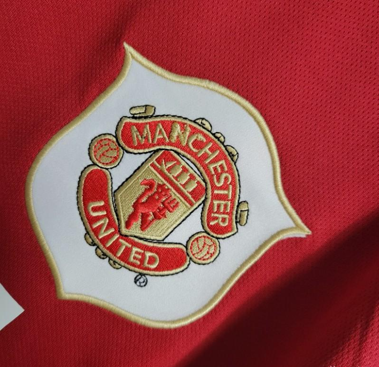 Manchester United Domicile 06/07 - Détail