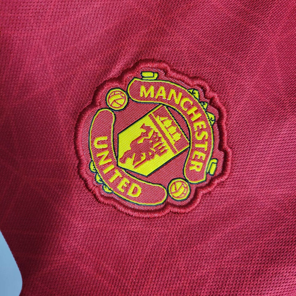 Kit Infantil Manchester United Local 23/24 - Manga Larga