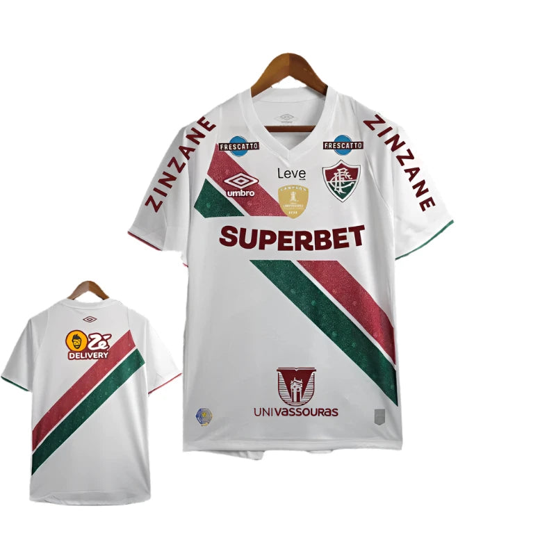 Fluminense Extérieur 24/25 - Tous les Sponsors + Symbole du champion de la Libertadores