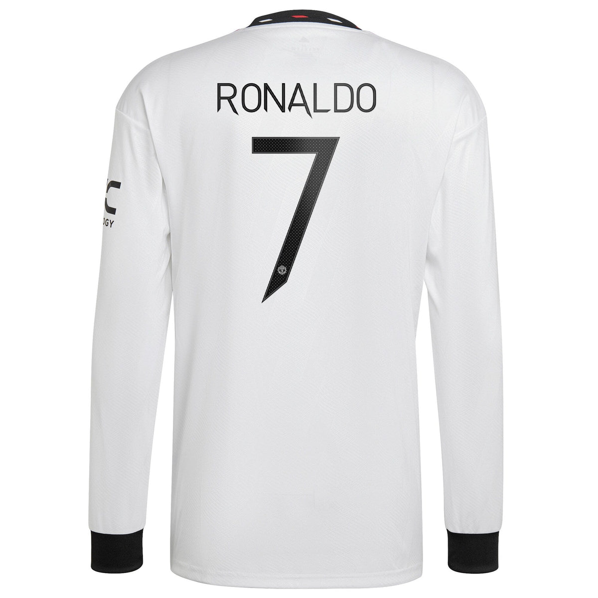 Manchester United Away 22/23 - Long Sleeve - Ronaldo 7 - Back view