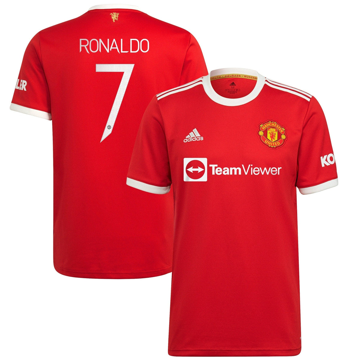 Manchester United Home 21/22 - Ronaldo 7 - Back view