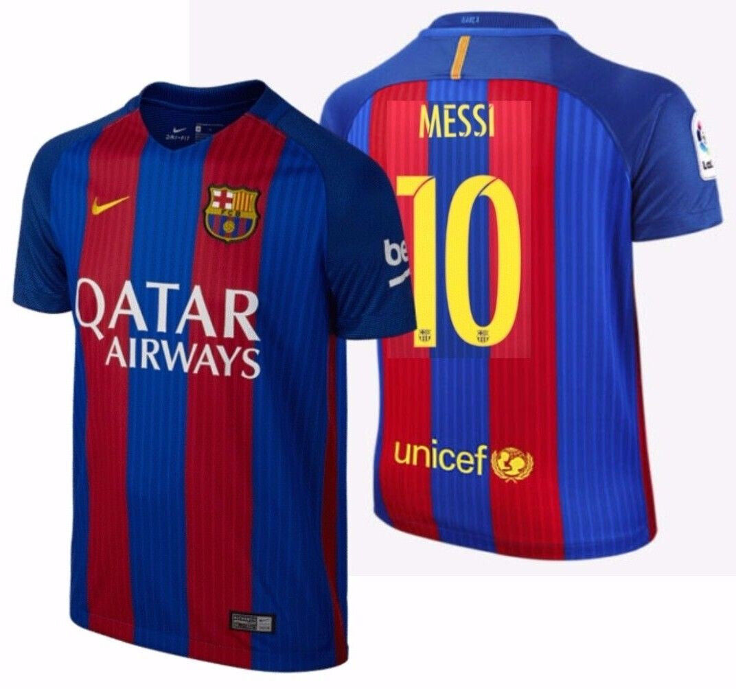 Barcelone Domicile 14/15 - Messi 10 - Vue de face